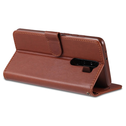AZNS Sheepskin Texture ซองหนังพลิกแนวนอนพร้อมตัวยึดและช่องเสียบการ์ดและกระเป๋าสตางค์, For Xiaomi Redmi 9, For Huawei P Smart 2020