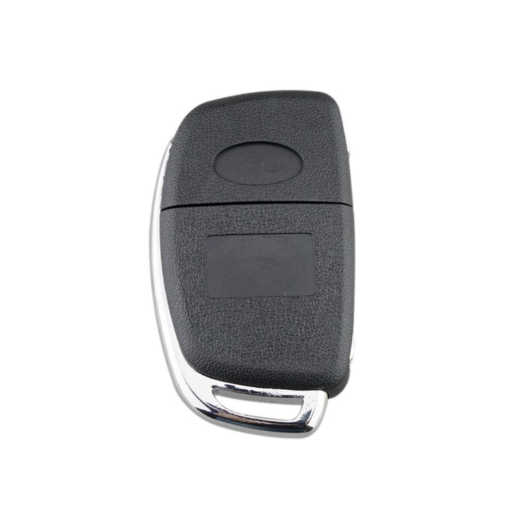 สำหรับ Hyundai 4 ปุ่มพับกุญแจรถพร้อมขอบโลหะ Solaris ix35 ix4 Santa, For Hyundai 4-button Solaris ix35 ix4