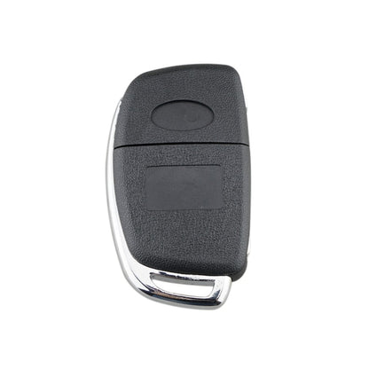 สำหรับ Hyundai 4 ปุ่มพับกุญแจรถพร้อมขอบโลหะ Solaris ix35 ix4 Santa, For Hyundai 4-button Solaris ix35 ix4