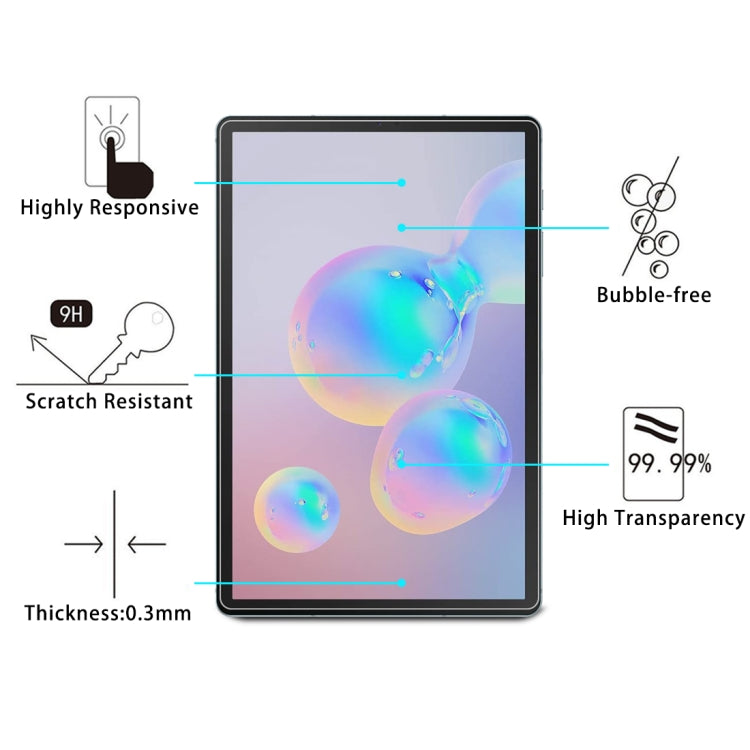 ฟิล์มกระจกนิรภัยป้องกันการระเบิด PCS 9H HD 2 ชิ้น, For Samsung Galaxy Tab S10 FE / S7, For Samsung Galaxy Tab S7+ / S9 FE+, For BBK S5 Pro