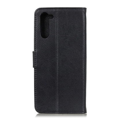 สำหรับ OnePlus Nord KHAZNEH Cowhide Texture ซองหนังพลิกแนวนอนพร้อมตัวยึดและช่องเสียบการ์ดและกระเป๋าสตางค์, For OnePlus Nord