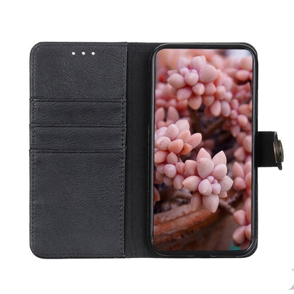 สำหรับ OnePlus Nord KHAZNEH Cowhide Texture ซองหนังพลิกแนวนอนพร้อมตัวยึดและช่องเสียบการ์ดและกระเป๋าสตางค์, For OnePlus Nord