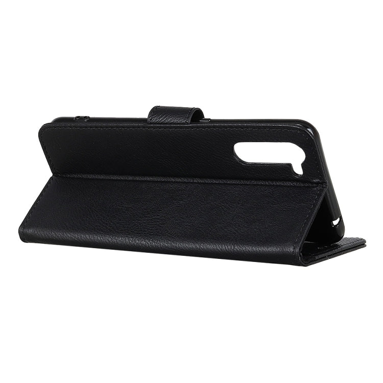 สำหรับ OnePlus Nord KHAZNEH Cowhide Texture ซองหนังพลิกแนวนอนพร้อมตัวยึดและช่องเสียบการ์ดและกระเป๋าสตางค์, For OnePlus Nord