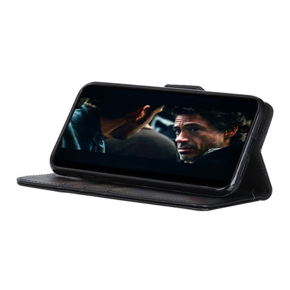 สำหรับ OnePlus Nord KHAZNEH Cowhide Texture ซองหนังพลิกแนวนอนพร้อมตัวยึดและช่องเสียบการ์ดและกระเป๋าสตางค์, For OnePlus Nord
