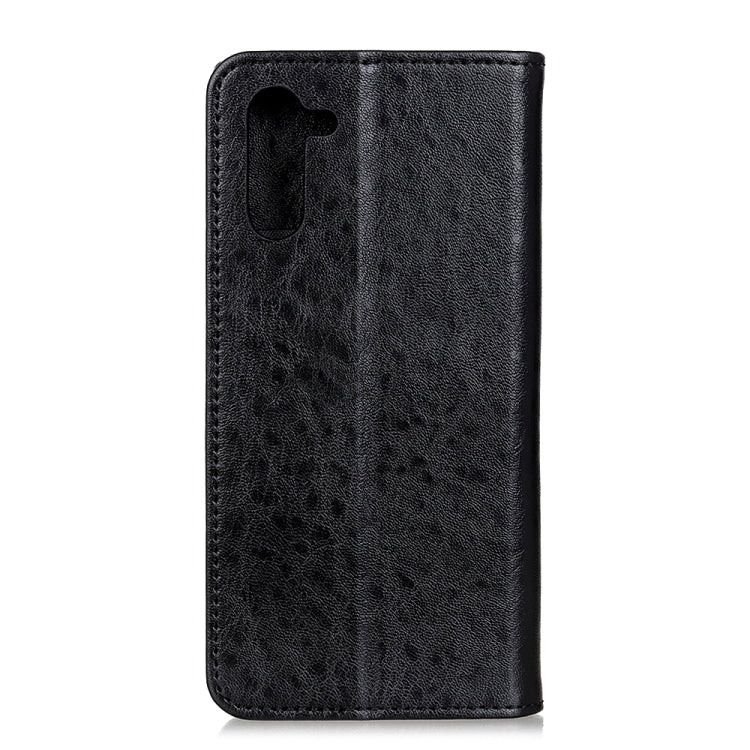 สำหรับ OnePlus Nord Magnetic Retro Crazy Horse Texture ซองหนังพลิกแนวนอนพร้อมตัวยึดและช่องเสียบการ์ดและกระเป๋าสตางค์, For OnePlus Nord