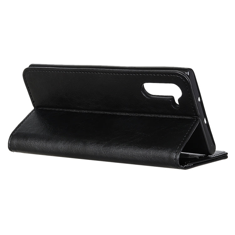 สำหรับ OnePlus Nord Magnetic Retro Crazy Horse Texture ซองหนังพลิกแนวนอนพร้อมตัวยึดและช่องเสียบการ์ดและกระเป๋าสตางค์, For OnePlus Nord