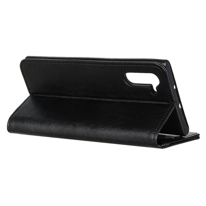 สำหรับ OnePlus Nord Magnetic Retro Crazy Horse Texture ซองหนังพลิกแนวนอนพร้อมตัวยึดและช่องเสียบการ์ดและกระเป๋าสตางค์, For OnePlus Nord