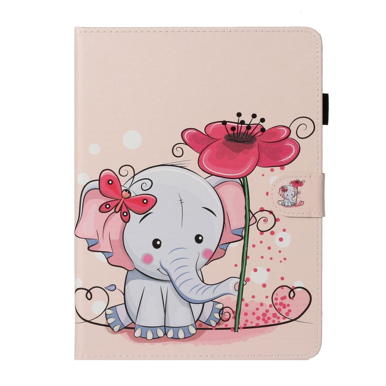 รูปแบบการวาดสีซองหนัง PU พลิกแนวนอนพร้อมตัวยึดและช่องเสียบการ์ด & ฟังก์ชั่นสลีป / ปลุก, For iPad Pro 11 (2020), For iPad Pro 11 inch (2018), For iPad 10.2, For iPad Pro10.5 inch
