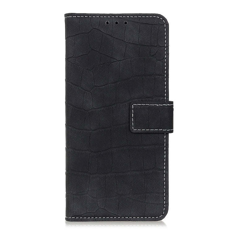 สำหรับ OnePlus Nord Crocodile Texture ซองหนังพลิกแนวนอนพร้อมตัวยึดและช่องเสียบการ์ดและกระเป๋าสตางค์, For OnePlus Nord