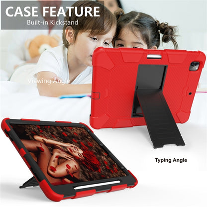 สำหรับ iPad Pro 12.9 (2018) / (2020) เคสซิลิโคนสองสีกันกระแทกพร้อมตัวยึด, For iPad Pro 12.9 (2018) / (2020)