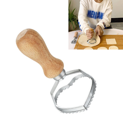 โลหะผสมสังกะสีบิสกิตแม่พิมพ์เค้กเบเกอรี่ครัวเครื่องมือ, Small Round, Large Round, Square, Heart, Short Handle Wheel, Long Handle Wheel