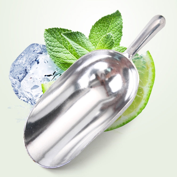 2 PCS Stainless Steel Multifunctional Shovel Aluminium Alloy Ice Shovel Food Tea Shovel Tea Spoon, M