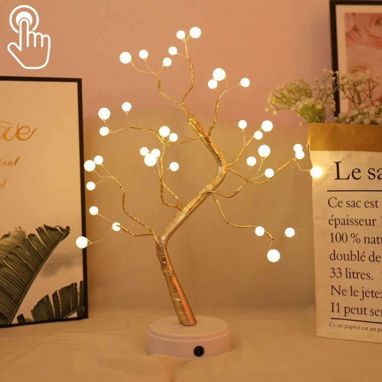 36 LEDs ลวดทองแดงลวดมุกโคมไฟตั้งโต๊ะตกแต่งสร้างสรรค์การควบคุมแบบสัมผัสไฟกลางคืน (แสงวอร์มไวท์), 36 LEDs Warm White, 36 LEDs Pink Light, 108 LEDs Warm White, 108 LEDs Pink Light, 108 LEDs White Light, 108 LEDs Colorful Light, 48 LEDs Warm White         ...