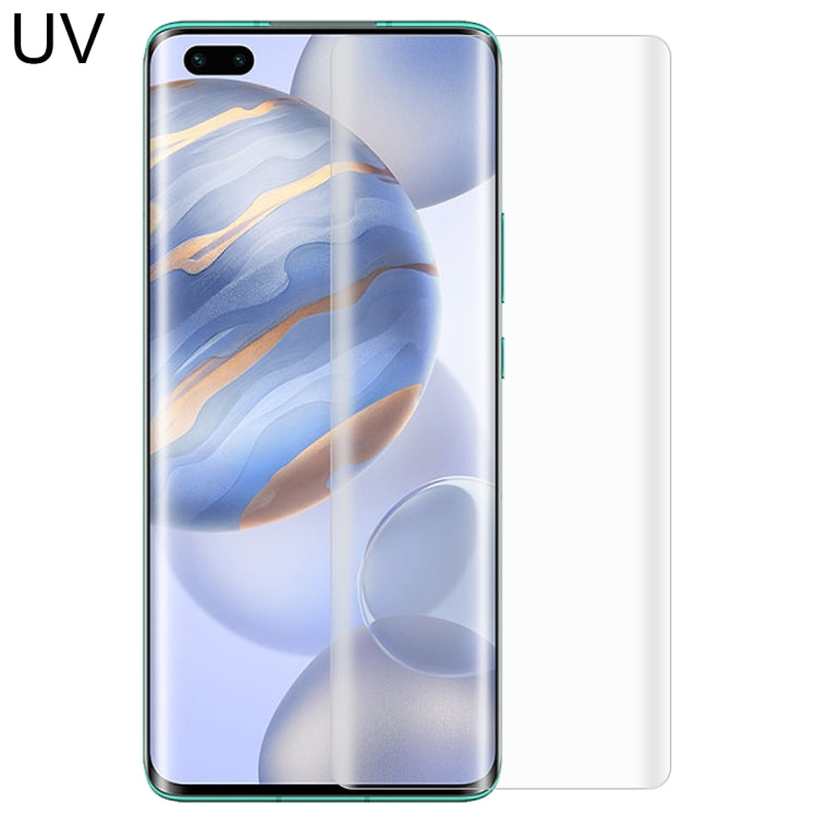 ฟิล์มกระจกนิรภัยแบบกาวเต็มโค้ง UV Liquid Curved, For Huawei Honor 30 Pro, For OPPO Reno3 Pro, For Vivo X50 Pro / X50 Pro+, For Xiaomi Mi CC9 Pro, For ZTE Axon 10 Pro