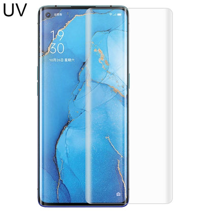 ฟิล์มกระจกนิรภัยแบบกาวเต็มโค้ง UV Liquid Curved, For Huawei Honor 30 Pro, For OPPO Reno3 Pro, For Vivo X50 Pro / X50 Pro+, For Xiaomi Mi CC9 Pro, For ZTE Axon 10 Pro