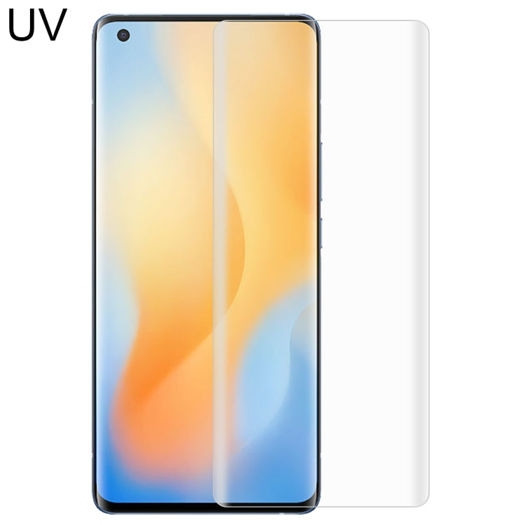 ฟิล์มกระจกนิรภัยแบบกาวเต็มโค้ง UV Liquid Curved, For Huawei Honor 30 Pro, For OPPO Reno3 Pro, For Vivo X50 Pro / X50 Pro+, For Xiaomi Mi CC9 Pro, For ZTE Axon 10 Pro