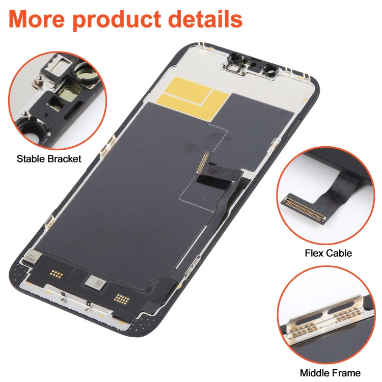 หน้าจอ RJ TFT LCD สำหรับพร้อม Digitizer Full Assembly, For iPhone 13 Pro Max, For iPhone 13 Pro