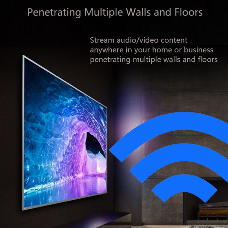 Measy FHD656 Mini 1080P HDMI 1.4 HD เครื่องส่งสัญญาณภาพและเสียงไร้สาย ตัวรับ Extender Transmission System, ระยะการส่ง: 100m,, US Plug, EU Plug, AU Plug, UK Plug