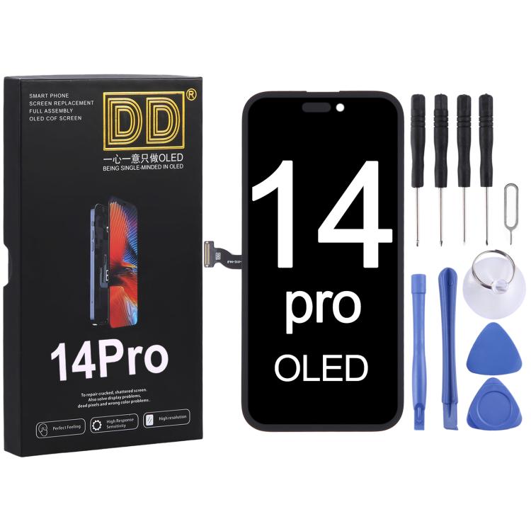 DD OLED หน้าจอ LCD พร้อม Digitizer Full Assembly, For iPhone 15 Pro (Soft OLED), For iPhone 14 Pro (Soft OLED), For iPhone 13 Pro (Soft OLED), For iPhone 13 (Soft OLED), For iPhone 12 Pro Max(Hard OLED)