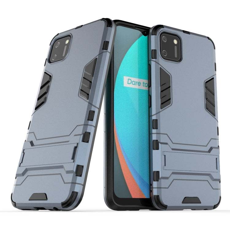 เคสกันกระแทก PC + TPU พร้อมตัวยึดที่มองไม่เห็น, For iPhone 12 / 12 Pro, For iPhone 12 mini, For OPPO Realme C11, For Vivo X50 Pro+, For Samsung Galaxy M01