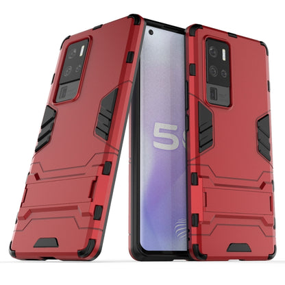 เคสกันกระแทก PC + TPU พร้อมตัวยึดที่มองไม่เห็น, For iPhone 12 / 12 Pro, For iPhone 12 mini, For OPPO Realme C11, For Vivo X50 Pro+, For Samsung Galaxy M01