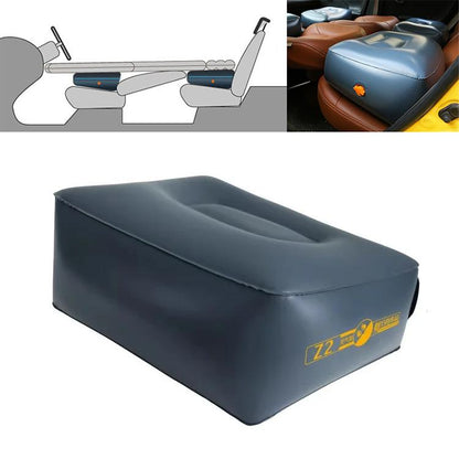 Universal Car Travel เก้าอี้เป่าลม, Z2 PVC Trapezoidal Inflatable Stool, Z4 PVC Small Square Stool, Z44Q1 2xSmall Square Stool + Car Pump