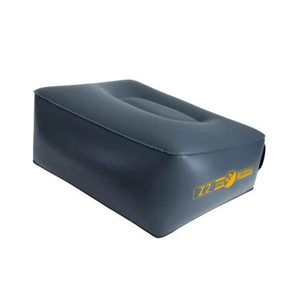 Universal Car Travel เก้าอี้เป่าลม, Z2 PVC Trapezoidal Inflatable Stool, Z4 PVC Small Square Stool, Z44Q1 2xSmall Square Stool + Car Pump