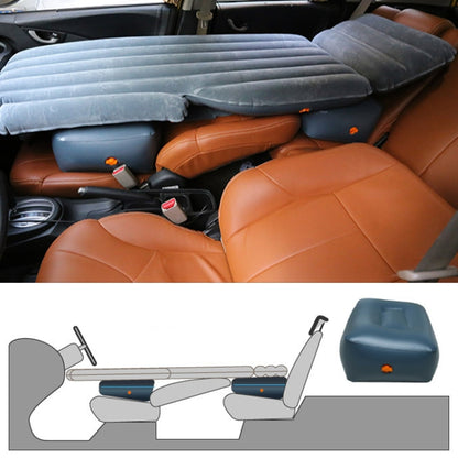 Universal Car Travel เก้าอี้เป่าลม, Z2 PVC Trapezoidal Inflatable Stool, Z4 PVC Small Square Stool, Z44Q1 2xSmall Square Stool + Car Pump