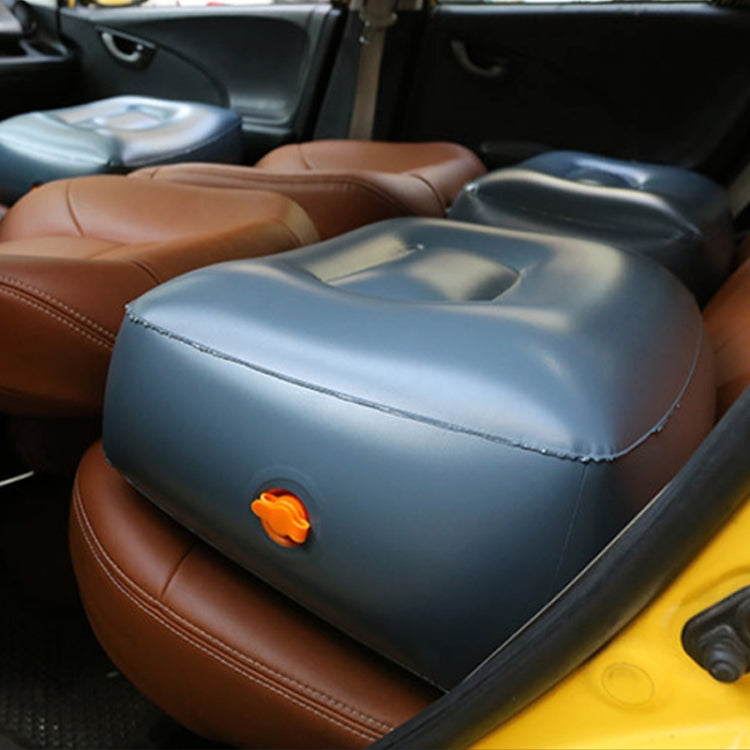 Universal Car Travel เก้าอี้เป่าลม, Z2 PVC Trapezoidal Inflatable Stool, Z4 PVC Small Square Stool, Z44Q1 2xSmall Square Stool + Car Pump