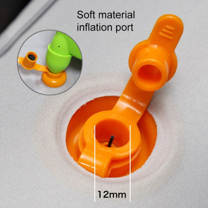 Universal Car Travel เก้าอี้เป่าลม, Z2 PVC Trapezoidal Inflatable Stool, Z4 PVC Small Square Stool, Z44Q1 2xSmall Square Stool + Car Pump
