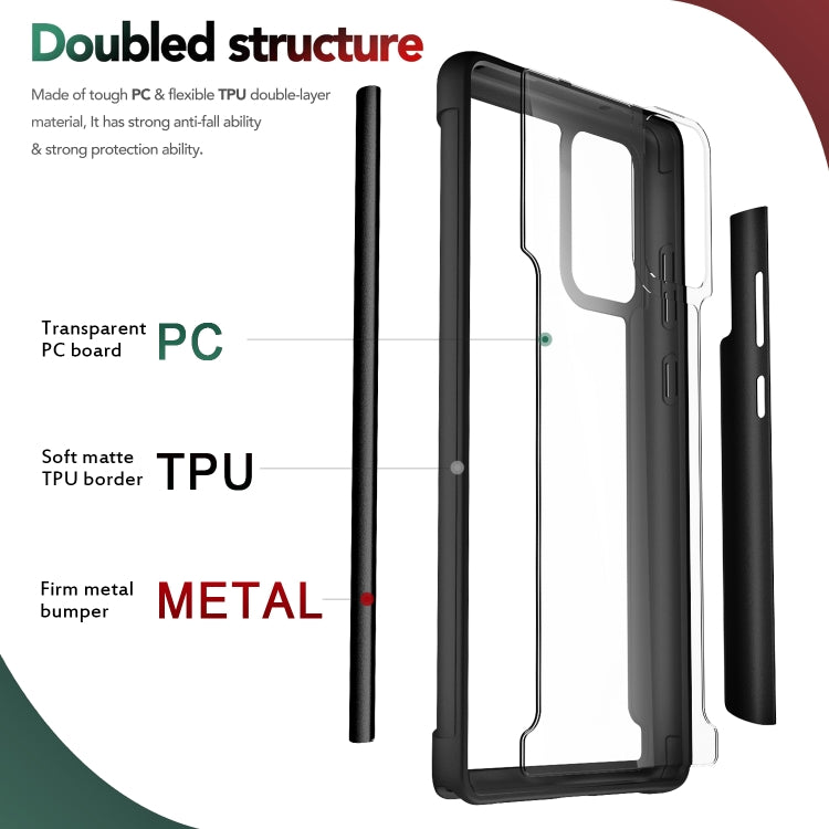 Iron Man Series Metal PC + เคสป้องกัน TPU, For Samsung Galaxy Note20