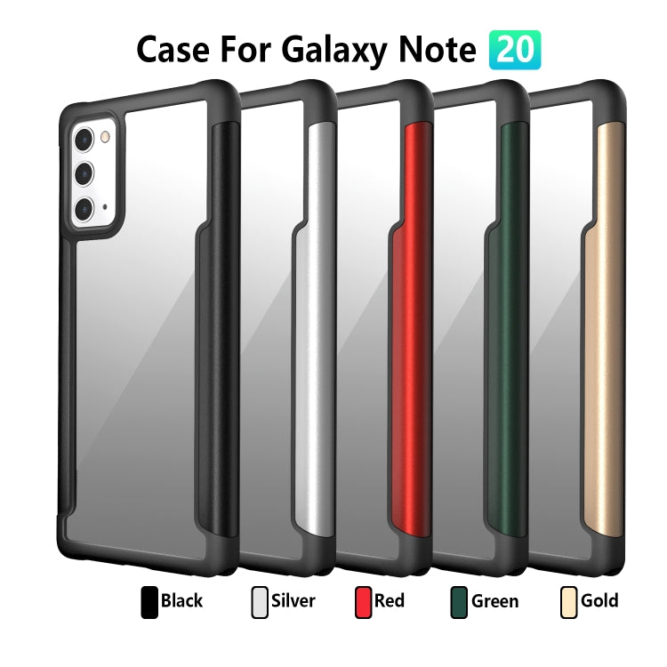 Iron Man Series Metal PC + เคสป้องกัน TPU, For Samsung Galaxy Note20