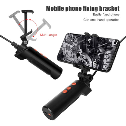 F280 1080P IP68 กล้องสองกล้องกันน้ำแบบดิจิตอล WiFi, 1m Snake Tube, 3m Snake Tube, 5m Snake Tube