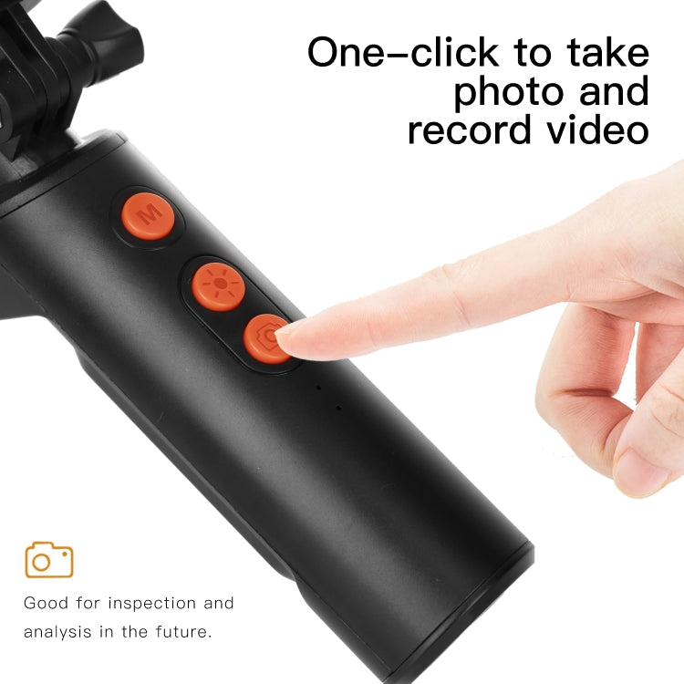 F280 1080P IP68 กล้องสองกล้องกันน้ำแบบดิจิตอล WiFi, 1m Snake Tube, 3m Snake Tube, 5m Snake Tube