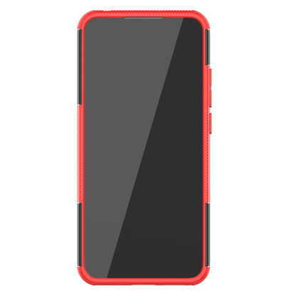 เคสกันกระแทกเนื้อยาง TPU + PC พร้อมตัวยึด, For Xiaomi Redmi 9C