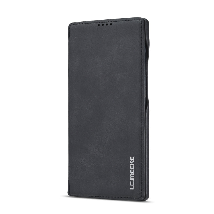 LC.IMEEKE Hon Ancient Series ซองหนังพลิกแนวนอนพร้อมตัวยึดและช่องเสียบการ์ด, For Samsung Galaxy Note20 Ultra, For Samsung Galaxy A11 EU Version