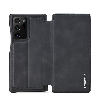 LC.IMEEKE Hon Ancient Series ซองหนังพลิกแนวนอนพร้อมตัวยึดและช่องเสียบการ์ด, For Samsung Galaxy Note20 Ultra, For Samsung Galaxy A11 EU Version