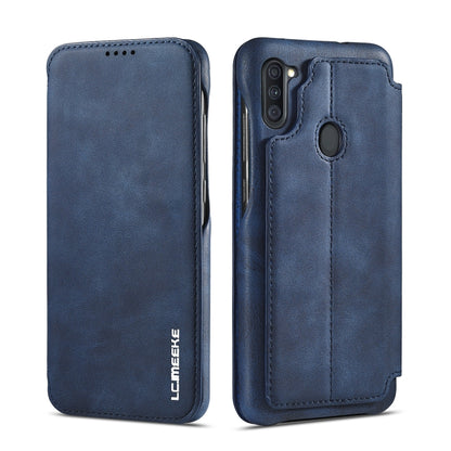 LC.IMEEKE Hon Ancient Series ซองหนังพลิกแนวนอนพร้อมตัวยึดและช่องเสียบการ์ด, For Samsung Galaxy Note20 Ultra, For Samsung Galaxy A11 EU Version