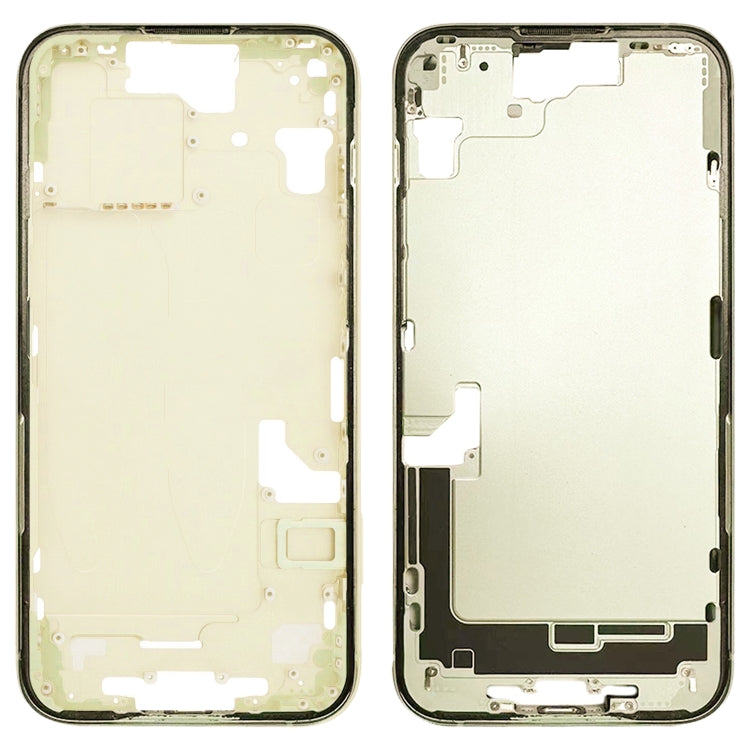 สำหรับ iPhone 15 แผ่นขอบกลางพร้อมปุ่มด้านข้าง + ถาดใส่การ์ด, CE EU Version, US Version, China Version