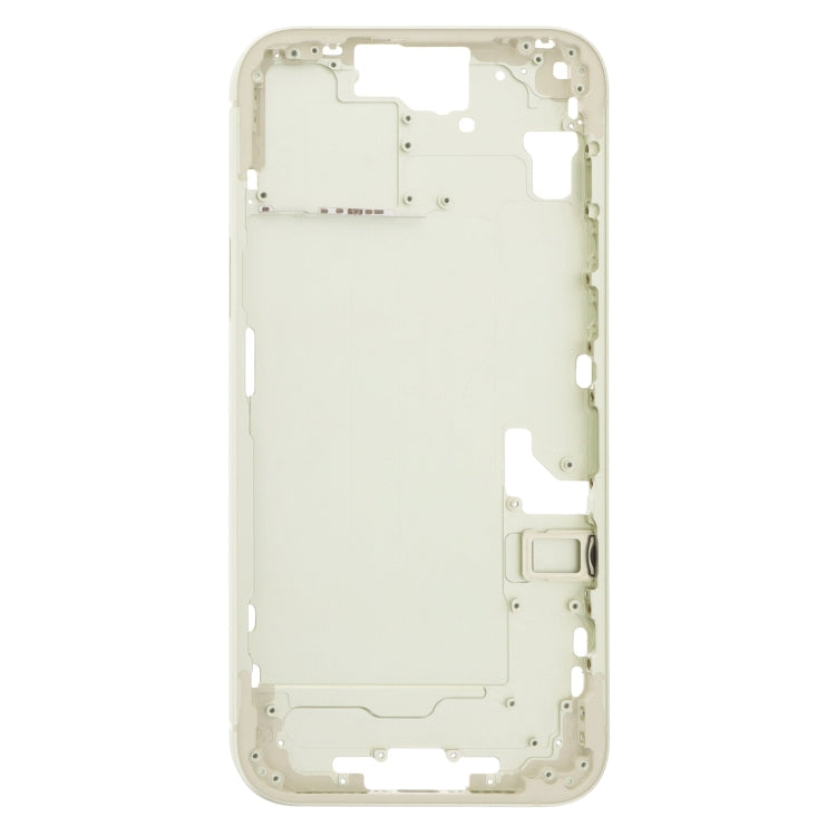 สำหรับ iPhone 15 Plus แผ่นขอบกลางพร้อมปุ่มด้านข้าง + ถาดใส่การ์ด, China Version, US Version, CE EU Version