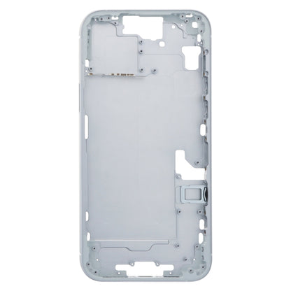 สำหรับ iPhone 15 Plus แผ่นขอบกลางพร้อมปุ่มด้านข้าง + ถาดใส่การ์ด, China Version, US Version, CE EU Version