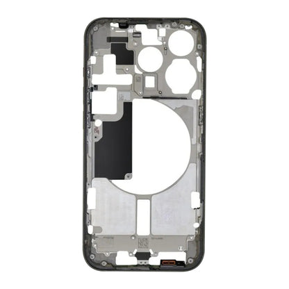 สำหรับ iPhone 15 Pro แผ่นขอบกลางพร้อมปุ่มด้านข้าง + ถาดใส่การ์ด, China Version, US Version, CE EU Version