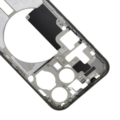 สำหรับ iPhone 15 Pro แผ่นขอบกลางพร้อมปุ่มด้านข้าง + ถาดใส่การ์ด, China Version, US Version, CE EU Version
