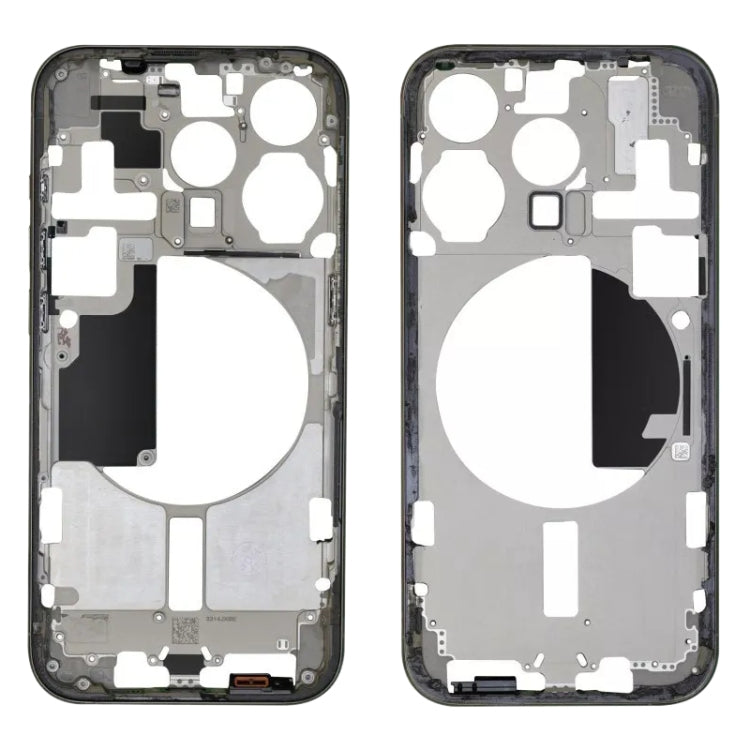 สำหรับ iPhone 15 Pro แผ่นขอบกลางพร้อมปุ่มด้านข้าง + ถาดใส่การ์ด, China Version, US Version, CE EU Version