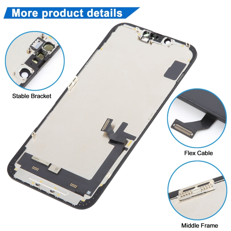 จอ LCD ZY incell HD 1:1 ถอด IC ออก ต้องได้รับการซ่อมแซมจากมืออาชีพ, For iPhone 14 Plus(Incell), For iPhone 14 Pro Max(Incell), For iPhone 13 Pro(Incell), For iPhone 12 / 12 Pro(Incell)
