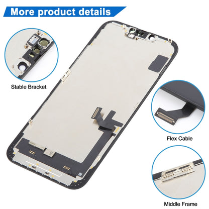 จอ LCD ZY incell HD 1:1 ถอด IC ออก ต้องได้รับการซ่อมแซมจากมืออาชีพ, For iPhone 14 Plus(Incell), For iPhone 14 Pro Max(Incell), For iPhone 13 Pro(Incell), For iPhone 12 / 12 Pro(Incell)