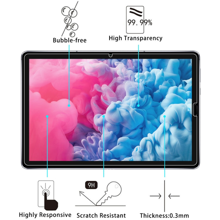 ฟิล์มกระจกนิรภัยป้องกันการระเบิด 9H HD, For Huawei MatePad 10.8, For Huawei Tablet C5 8.0, For Huawei Tablet C5 10.4, For Huawei Tablet C3 8.0, For Samsung Galaxy Tab A7 T500
