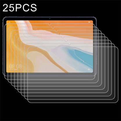 ฟิล์มกระจกนิรภัยป้องกันการระเบิด PCS 9H HD 25 ชิ้น, For Huawei MatePad 10.8, For Huawei Tablet C5 8.0, For Huawei Tablet C5 10.4, For Huawei Tablet C3 8.0, For Samsung Galaxy Tab A7 T500