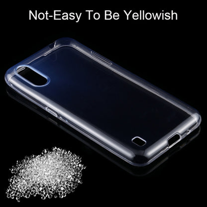 0.75 มม. บางเฉียบโปร่งใส TPU เคสป้องกัน, For Samsung Galaxy M01, For OPPO Realme C15, For Sony Xperia 5