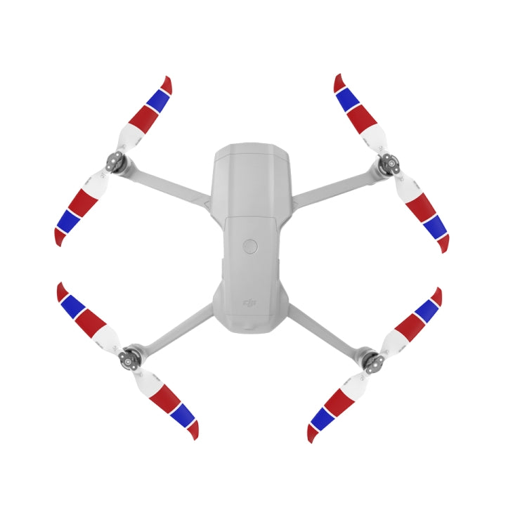 2 คู่ Sunnylife 7238F-3C สำหรับ DJI Mavic Air 2 สองด้านสองสีเสียงรบกวนต่ำใบพัดปล่อยอย่างรวดเร็ว